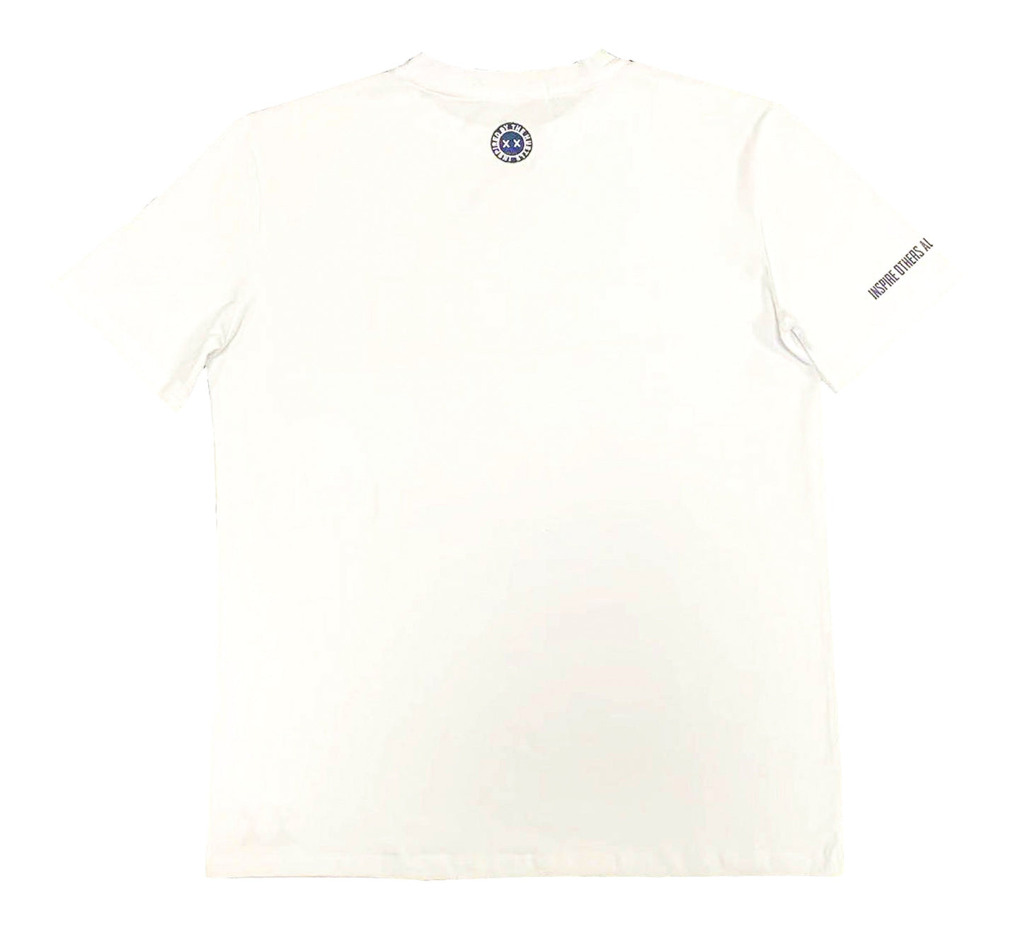 Inspire Others Along The Journey T-Shirt Navy Blue/White* - UndraftedShop