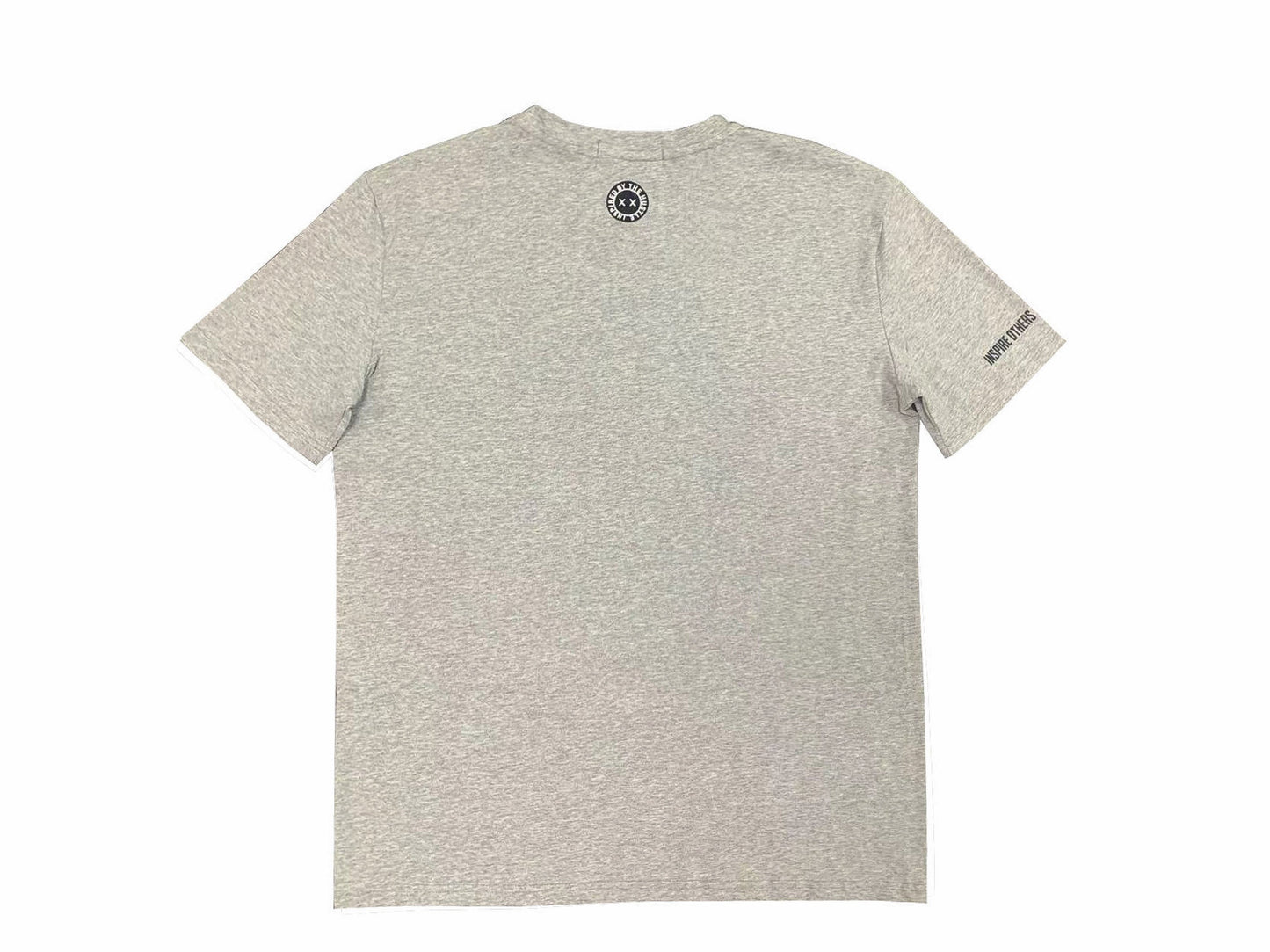 Inspire Others Along The Journey T-Shirt Gray/Black* - UndraftedShop