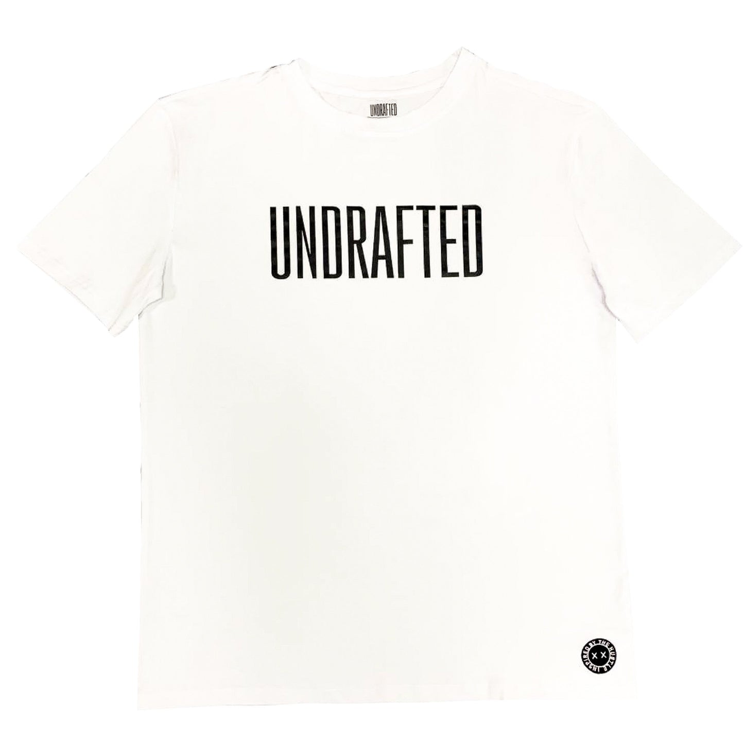 Undrafted T-Shirt White/Black* - UndraftedShop