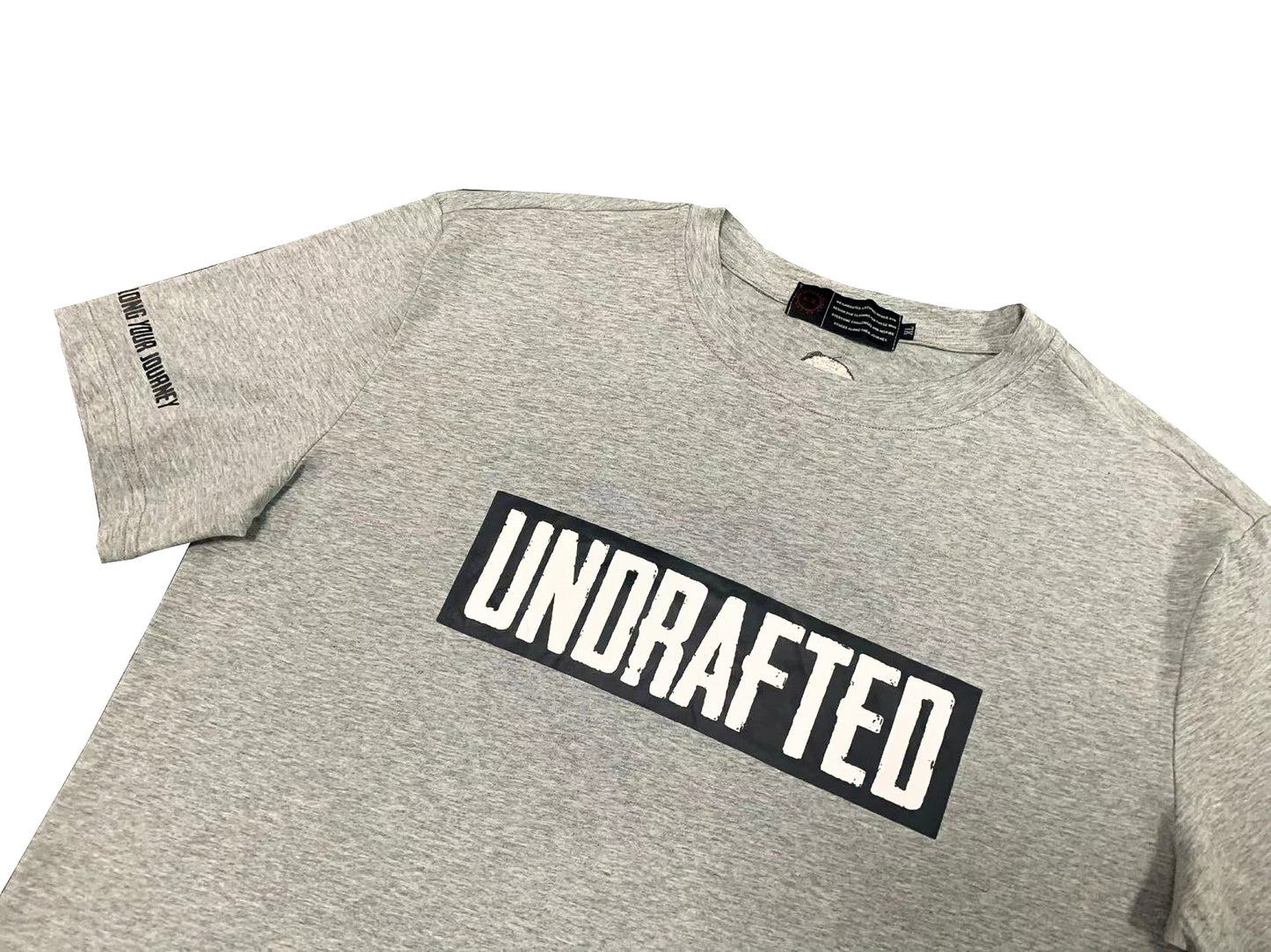 Inspire Others Along The Journey T-Shirt Gray/Black*