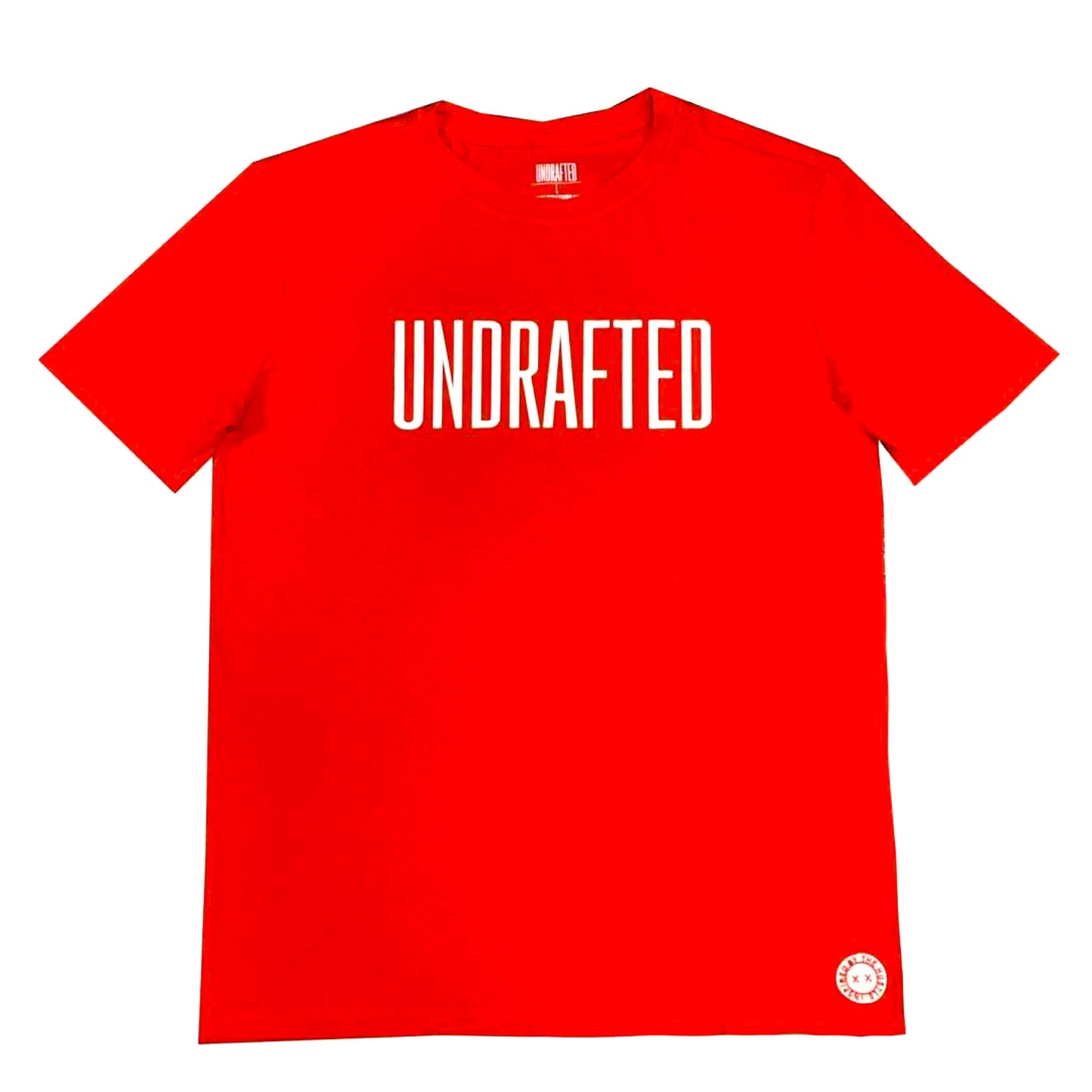 Undrafted T-Shirt Red/White - UndraftedShop