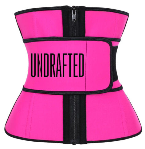 Undrafted Waist Trainer - Pink/Black - UndraftedShop