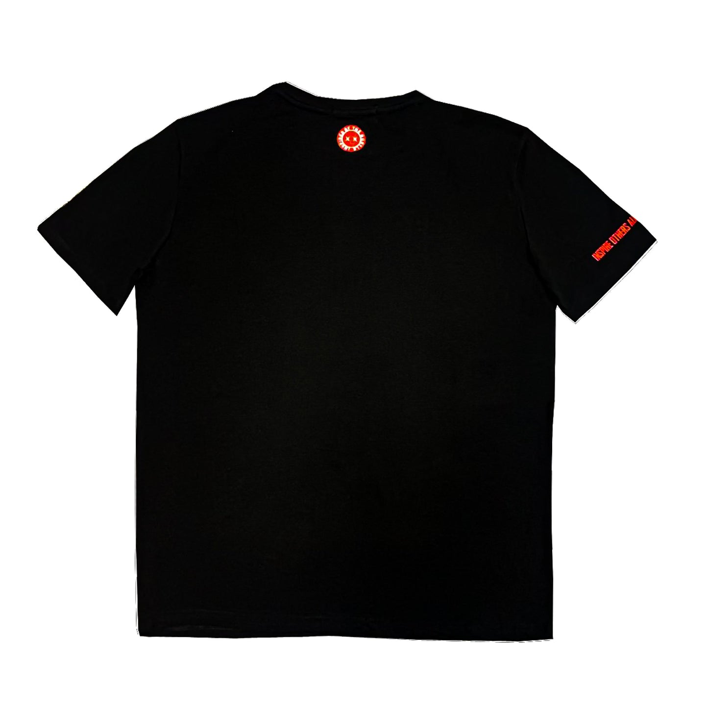 Inspire Others Along The Journey T-Shirt Black/Red/White*