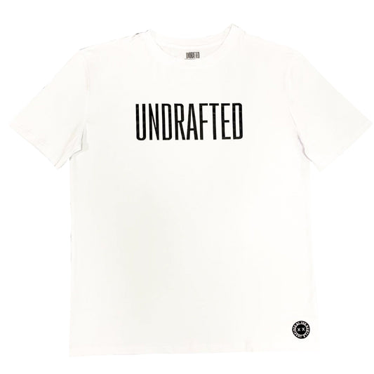 Undrafted T-Shirt White/Black*