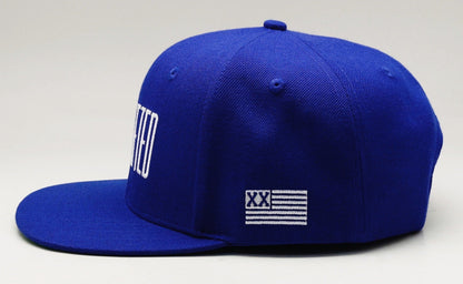 Undrafted Snapback - Royal/White*