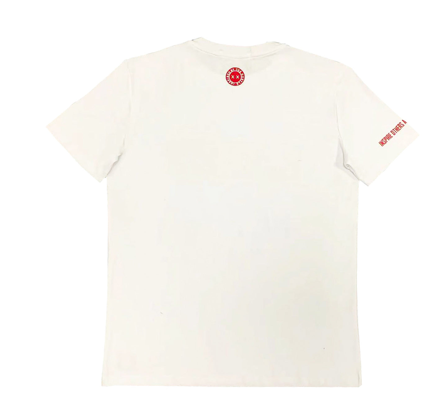 Inspire Others Along The Journey T-Shirt White/Red*