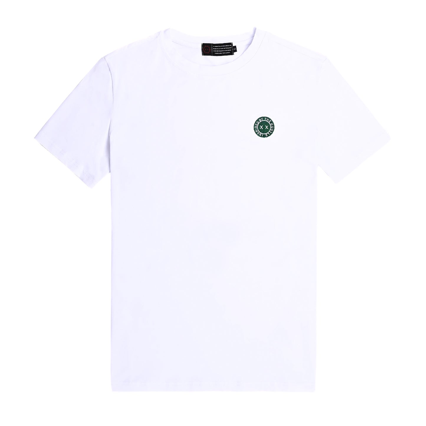 Inspired Badge Essential T-Shirt White/Money Green