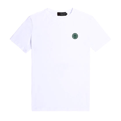 Inspired Badge Essential T-Shirt White/Money Green