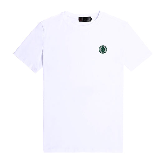 Inspired Badge Essential T-Shirt White/Money Green