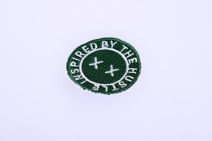 Inspired Badge Essential T-Shirt White/Money Green