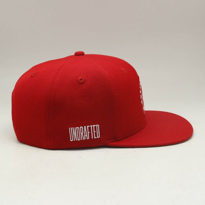 Inspired By The Hustle Snapback - Red/White*