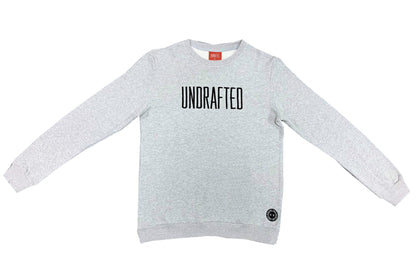 Embroidered Undrafted Sweatshirt Heather/Black*