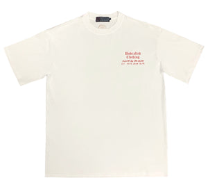 Undrafted Oversized T-Shirt White/Red