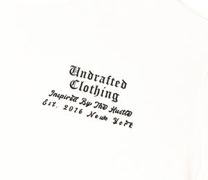 Undrafted Oversized T-Shirt White/Black