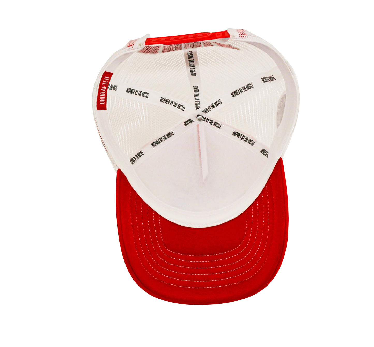 Undrafted Trucker Hat Red/White*