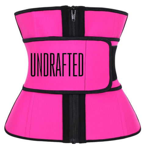 Undrafted Waist Trainer - Pink/Black