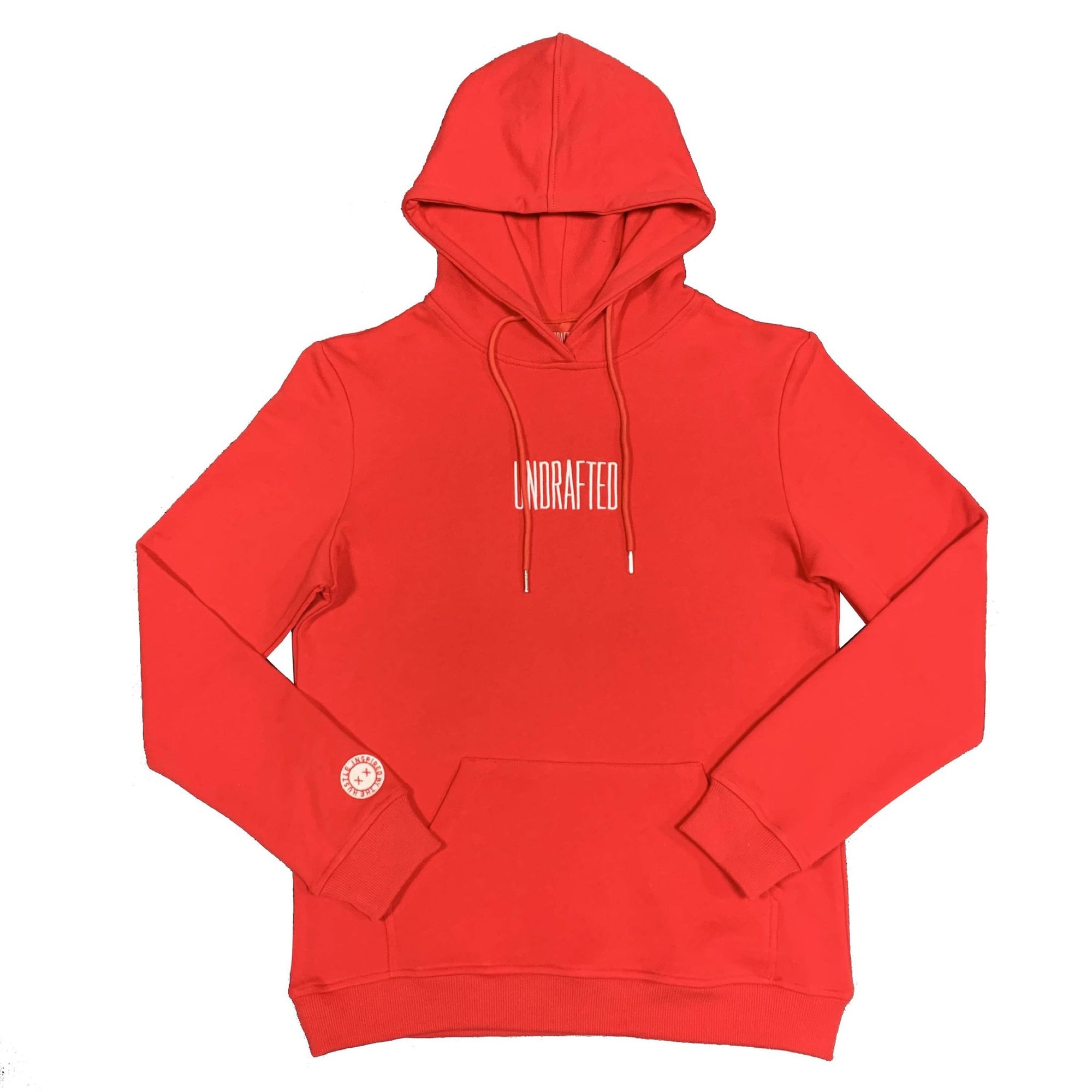Undrafted Hoodie - Red/White