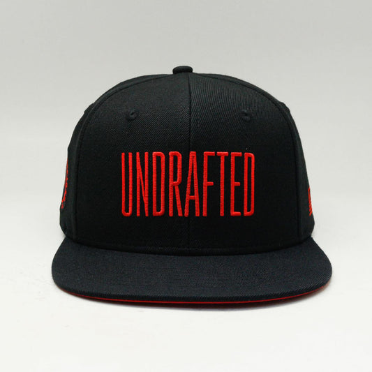 Undrafted Snapback - Black/Red*