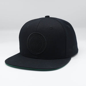 Inspired By The Hustle Snapback - Black/Black