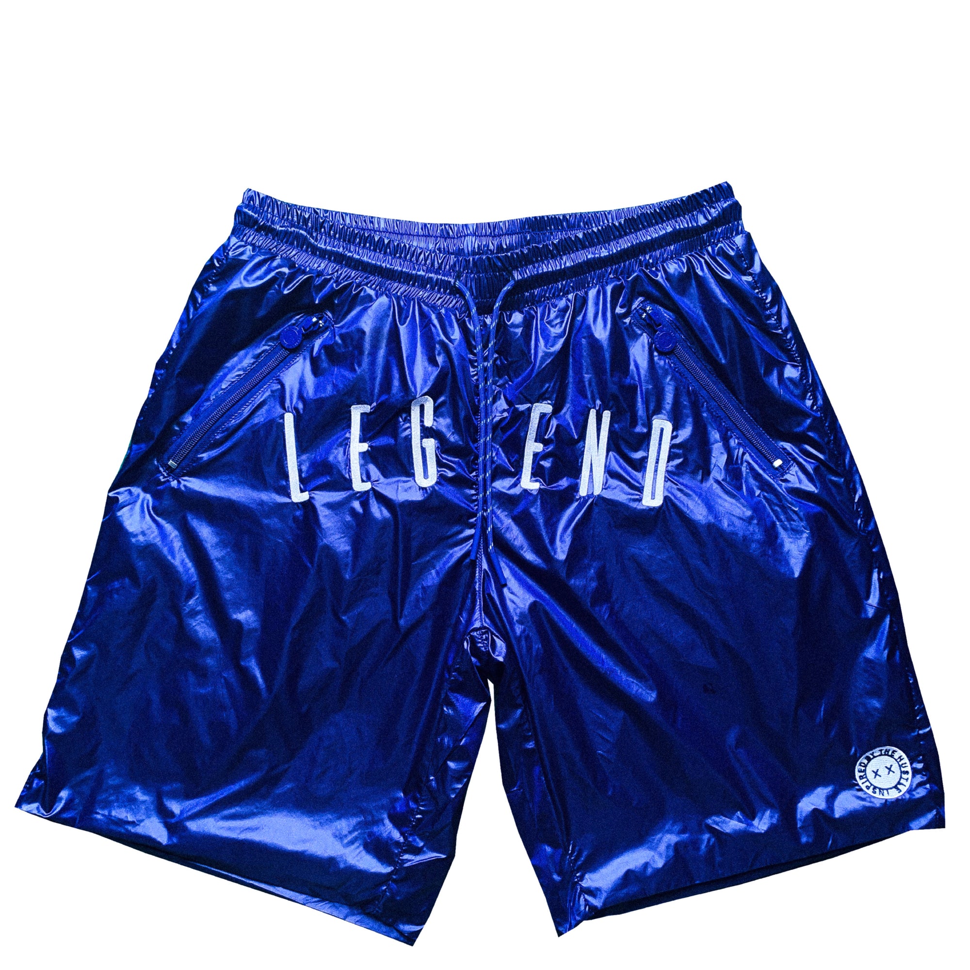 Legend Embroidery Shorts Blue/White