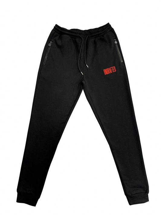 Undrafted Joggers - Black/Red