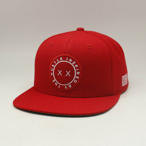 Inspired By The Hustle Snapback - Red/White