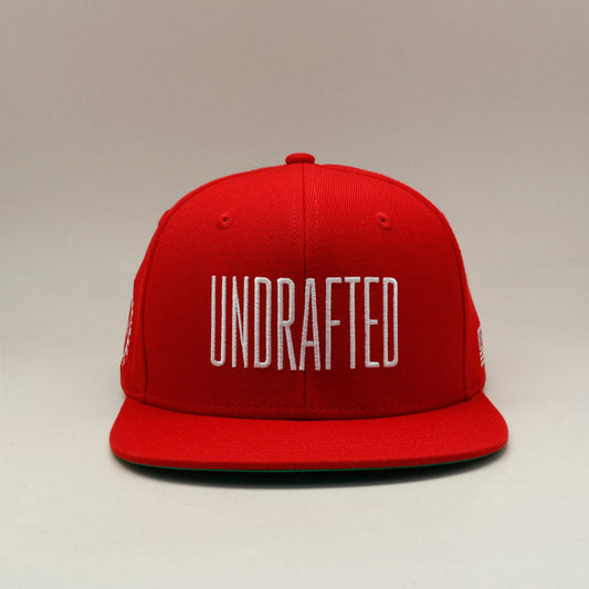 Undrafted Snapback - Red/White