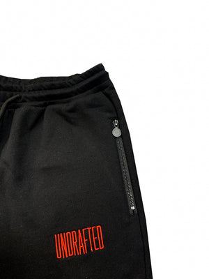 Undrafted Joggers - Black/Red