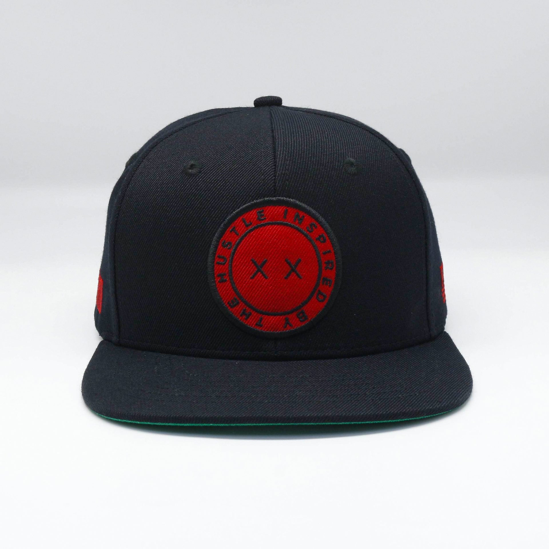 Inspired By The Hustle Snapback - Black/Red – UndraftedShop