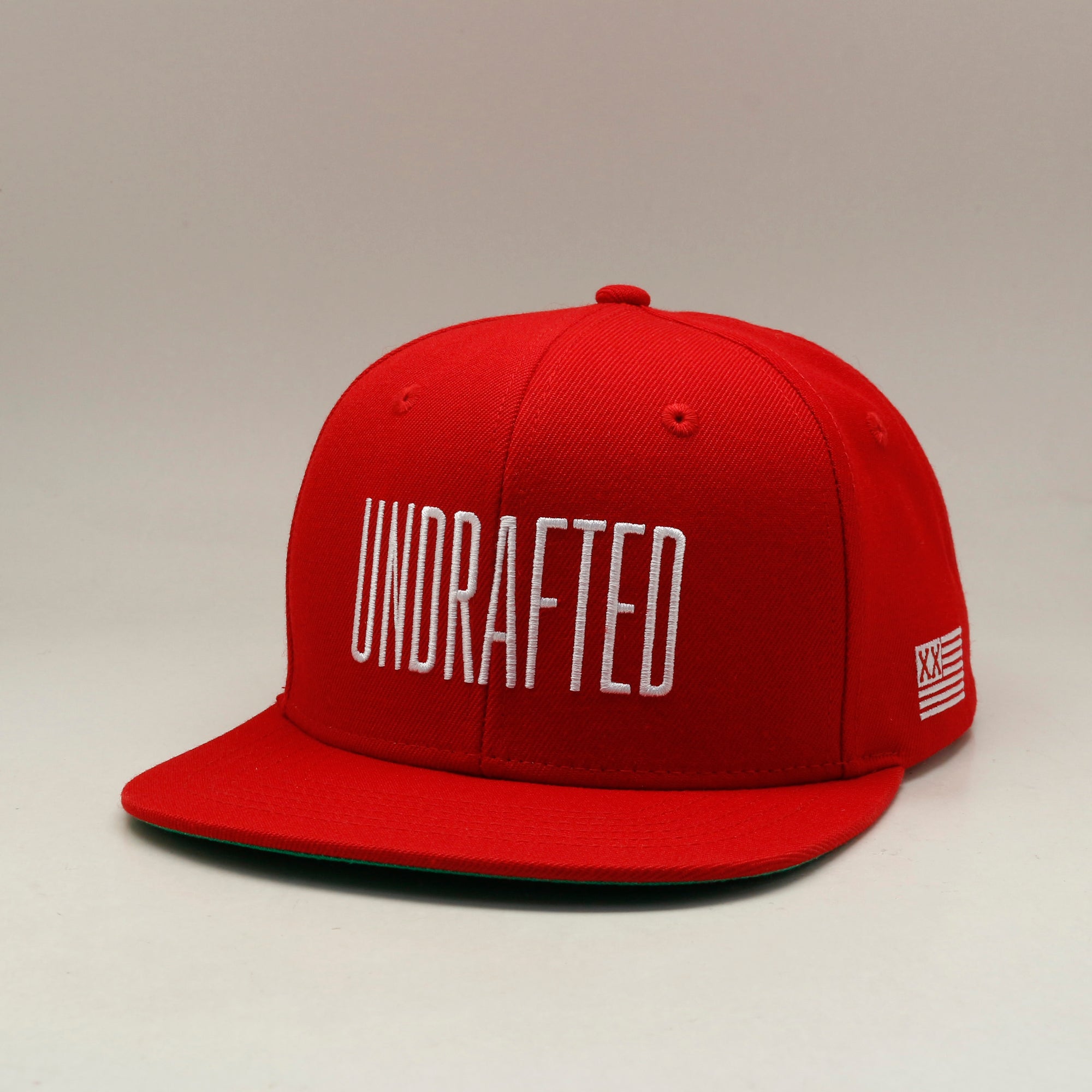 Undrafted Snapback - Red/White
