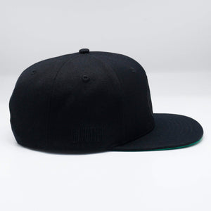 Inspired By The Hustle Snapback - Black/Black